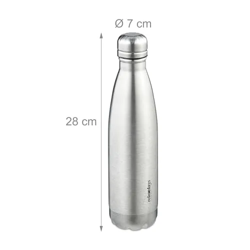 Relaxdays Trinkflasche 4