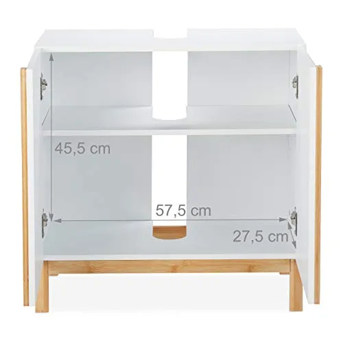 Relaxdays Waschbeckenunterschrank UC 5
