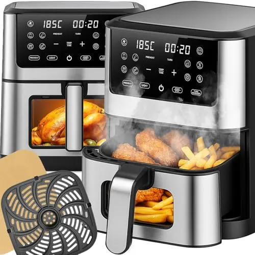Retoo Heißluftfritteuse 8L XXL 2
