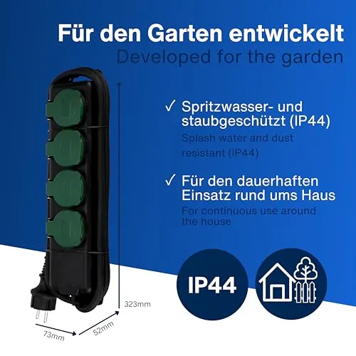 REV Steckdosenleiste Outdoor 3