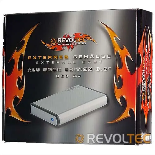 Revoltec Alu Book Edition 2,5 Zoll