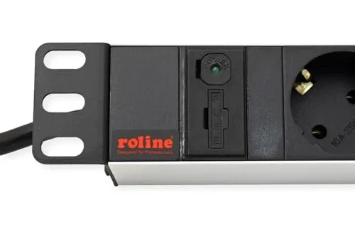 ROLINE 19" Steckdosenleiste 2