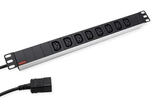ROLINE 19"-Steckdosenleiste 8fach