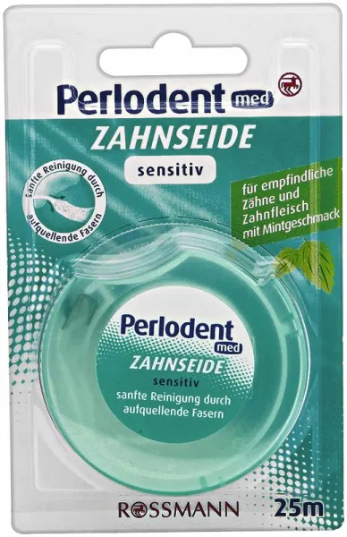 Rossmann Perlodent med Zahnseide sensitiv