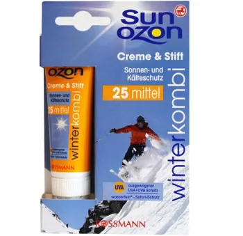 Rossmann Sunozon Winterkombi Creme & Stift