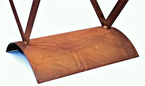Rostikal Herz Holzregal 4