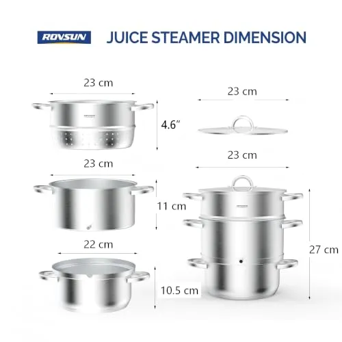 ROVSUN Dampfentsafter UC 4