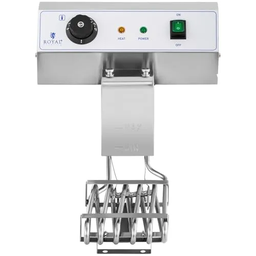 Royal Catering Doppel-Elektro-Fritteuse 6