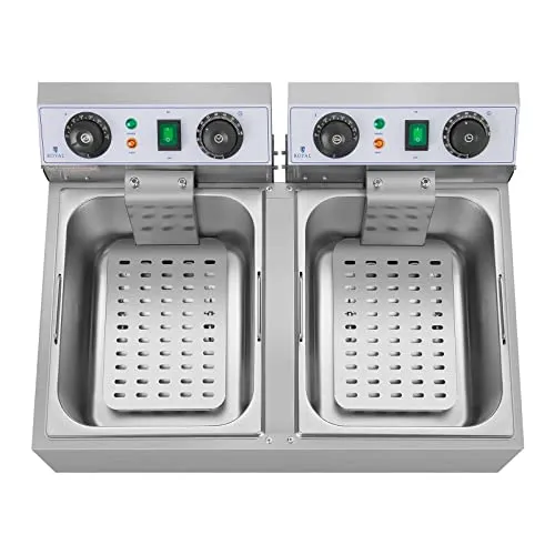 Royal Catering Doppel-Fritteuse UC 3