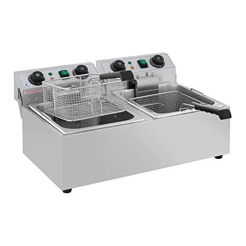 Royal Catering Doppel-Fritteuse UC 5