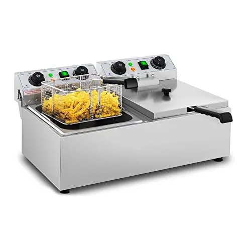 Royal Catering Doppel-Fritteuse UC 2