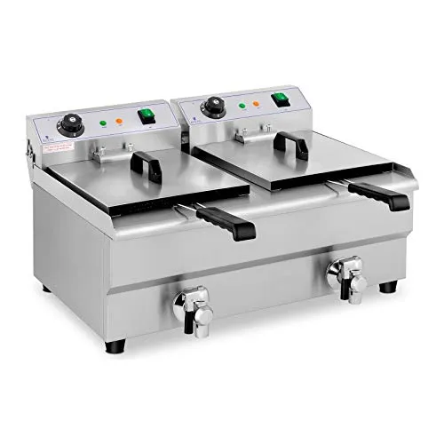 Royal Catering Doppel-Fritteuse 4