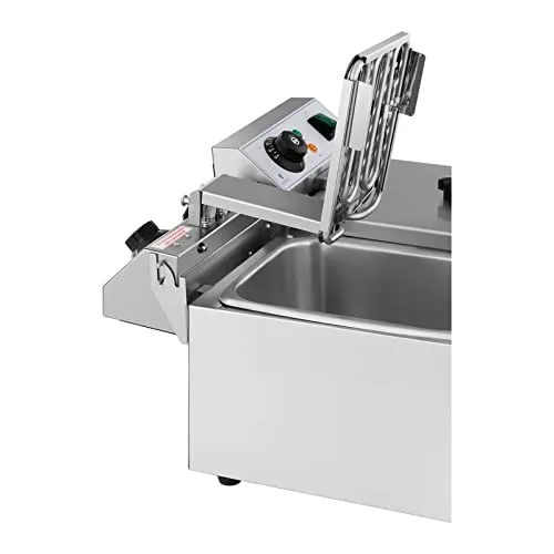 Royal Catering Elektro-Doppel-Fritteuse 5