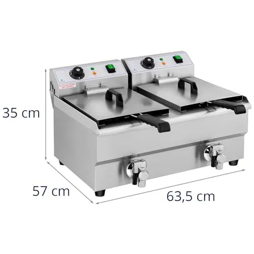 Royal Catering Elektro-Fritteuse 7