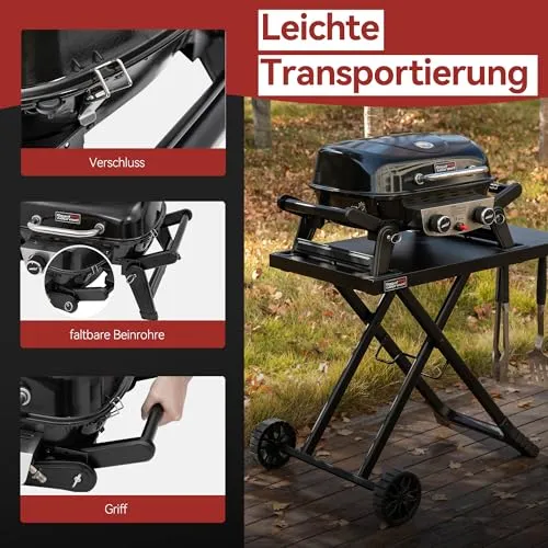 Royal Gourmet 2-Brenner Gasgrill 5