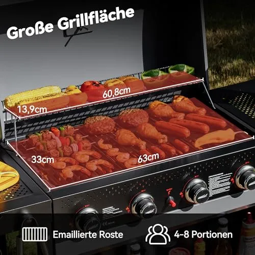 Royal Gourmet 4-Brenner UC 5