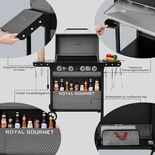 Royal Gourmet 4-Brenner UC 7