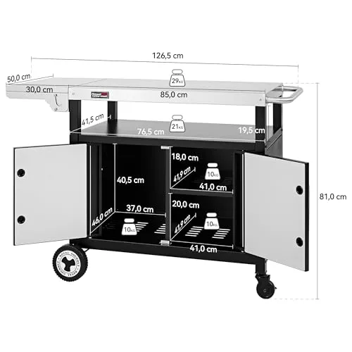 Royal Gourmet Grillwagen UC 3