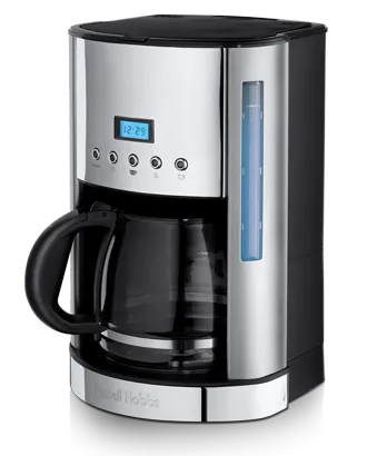Russell Hobbs Deluxe Digitale Glas-Kaffeemaschine 18118-56