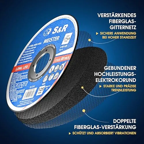 S&R Professional Trennscheiben 125 2