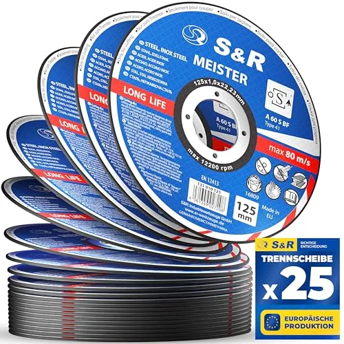 S&R Professional Trennscheiben 125