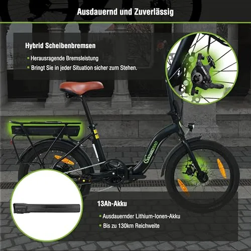 SachsenRAD E-Folding Bike F2 3