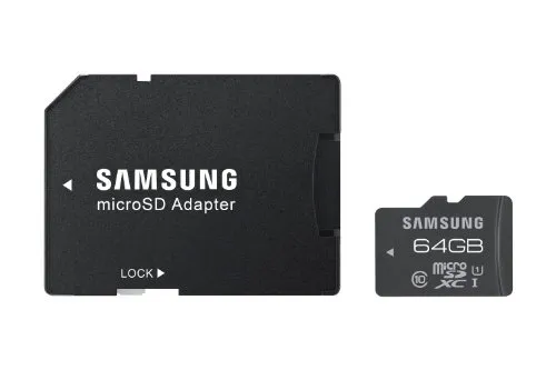 Samsung Pro 64 GB Class 10 UHS-I Micro-SDXC 3