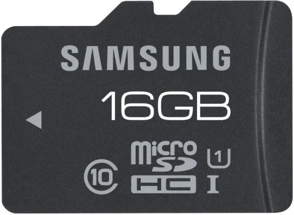 Samsung 16 GB Pro Micro-SDHC UHS-1 Class 10
