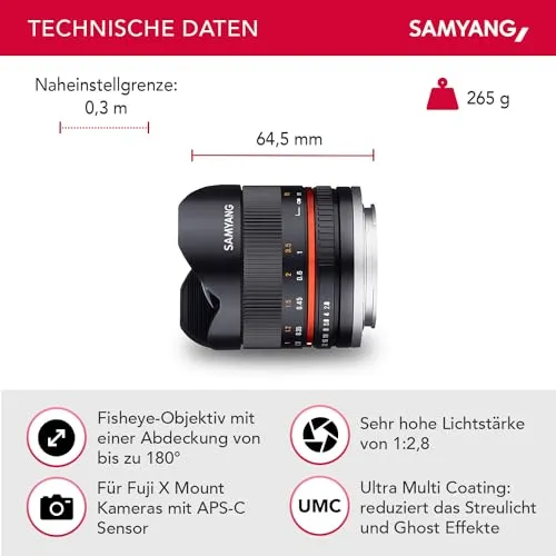 Samyang MF 8mm F2.8 Fisheye II 2