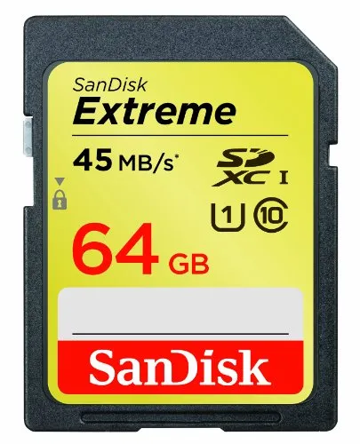 SanDisk Extreme SDHX, SDXC Class 10 UHS-I 45MB/s 300x