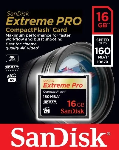 Sandisk Extreme Pro CF 160MB/s UDMA 7 3