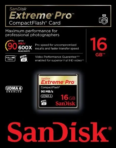Sandisk Extreme Pro CF 90MB/s UDMA 6 2