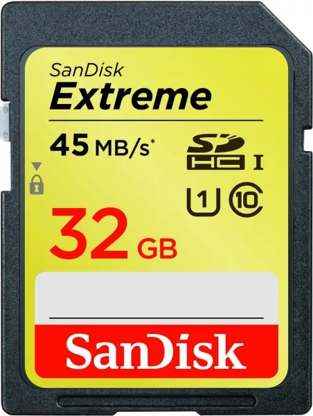 SanDisk Extreme SDHC Klasse 10