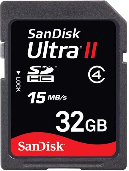 Sandisk Ultra II SDHC Klasse 2