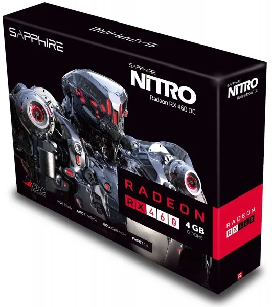 Sapphire Radeon Nitro RX 460 4GB 4