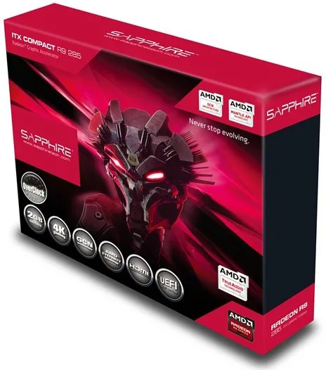 Sapphire Radeon R9 285 ITX Compact OC 3