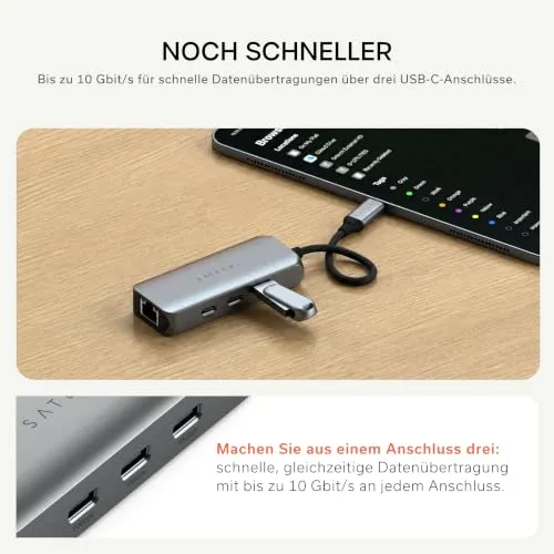 SATECHI 4-in-1 Hub UC 4