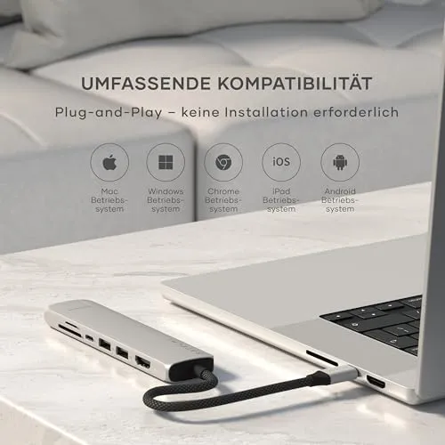 SATECHI Hub USB-C 7-in-1 Slim Plus 4