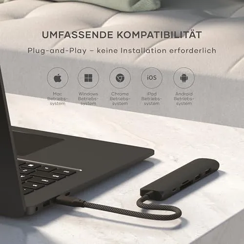 SATECHI Hub USB-C Slim Plus 5