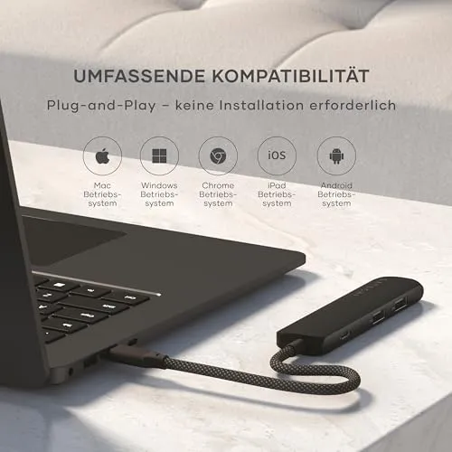 SATECHI USB-C Hub Slim Plus 3