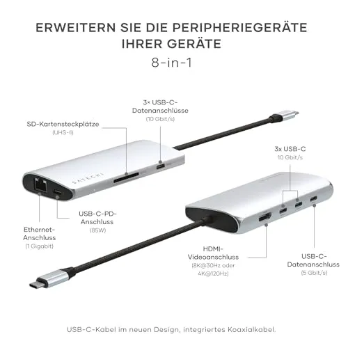 SATECHI USB-C Hub UC 4