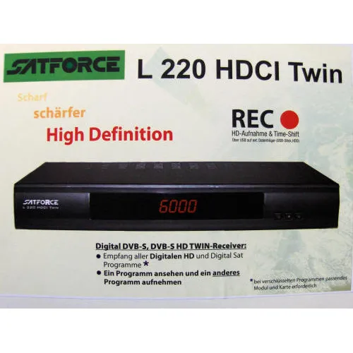 Satforce L 220 HDCI Twin