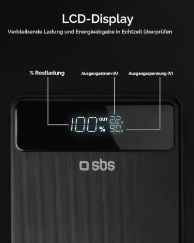 SBS PowerBank Laptop 20K Slim 5