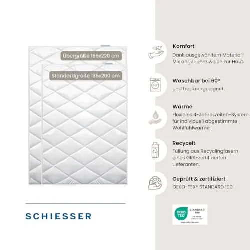 Schiesser Bettdecke 4-Jahreszeiten 2
