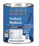 Schöner Wohnen DurAcryl Weißlack seidenmatt