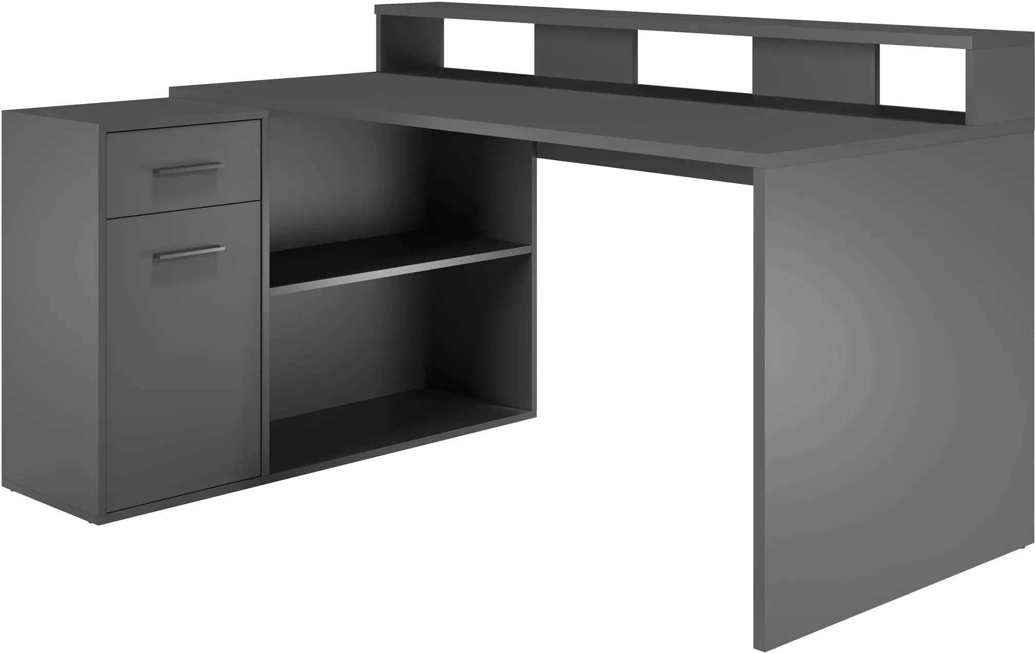 Schreibtisch Gamer Anthrazit