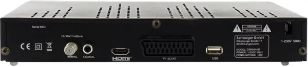Schwaiger DSR 581HD/ PVR 3