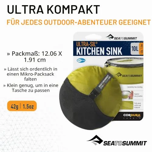 Sea to Summit Ultra-Sil Kitchen Sink 10L 4