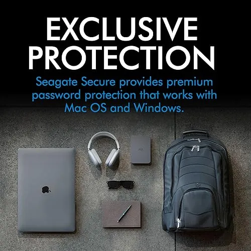 Seagate LaCie Mobile Drive Secure 4TB 4