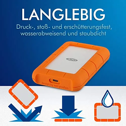 Seagate LaCie Rugged Secure 2TB